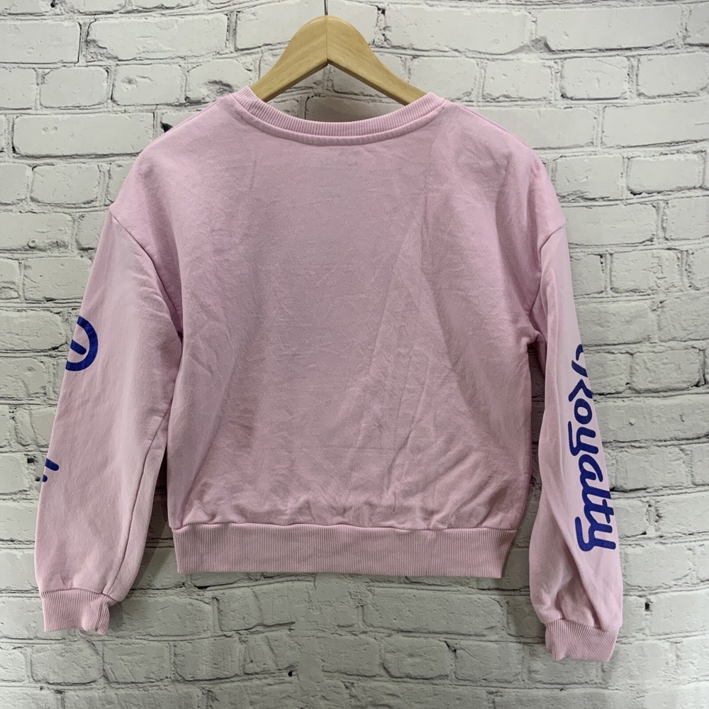 Disney Sweatshirt Womens Sz XS Cinderella Princess Royalty Pink - Picture 5 of 9